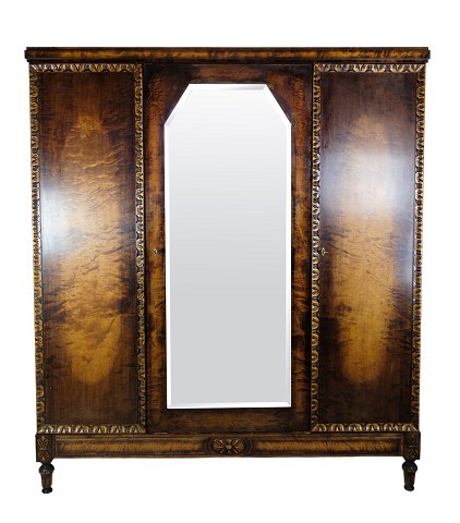 Klædeskab - Birketræ - Facetslebet Spejl - 1930
Flot stand
