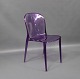 Purple Thalya chair - polycarbonate - Patrick Jouin - Kartell