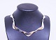 Necklace of 925 sterling silver and stamped H.S. by Hermann Siersbøl.
5000m2 showroom.
