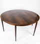 Dining table in rosewood designed by Arne Vodder from the 1960s. 
