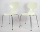 Original Myren chairs, model 3101, colored pastel green from the 1970s.
Great condition
