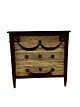 Chest of drawers in mahogany and various types of fruit wood with patina. From 
the 1890s
Great condition
