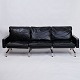 PK31 Sofa - 3-Seater - Black Leather - Poul Kjærholm - E. Kold Christensen - 
1960s
