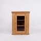 Hanging Corner Cabinet With Glass Door - Pine - Year 1890s
