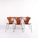 Set of 6 Series 7 Chairs – Model 3107 – Teak – Arne Jacobsen – Fritz Hansen
Great condition
