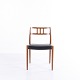 Dining Chair – Niels Otto Møller – Model 79 – Teak & Black Leather – JL Møllers Møbelfabrik – 1960sGreat condition