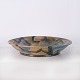 Plat en Céramique Unique par Per Weiss avec Motif de Mysselhøj, Signé 1990