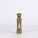 Figurine Furet / Hermine en Céramique Émaillée par Knud Basse, Années 1960