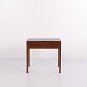 Table à Couture en Acajou avec Compartiment de Rangement des Années 1940