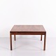 Table Basse Carrée en Palissandre Design Danois Années 1960 Restaurée