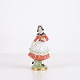 Figurine Vintage en Porcelaine Représentant une Femme Dansante