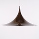 Suspension Semi Marron Foncé par Claus Bonderup & Torsten Thorup pour Fog & Mørup Ø60