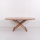 Table basse Safari d’Andreas Hansen en bois massif clair pour Haslev Møbelsnedkeri