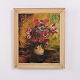 Peinture à l’Huile d’André avec Fleurs dans un Vase, 1962