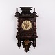Horloge Murale Ancienne Junghans en Noyer des Années 1920
